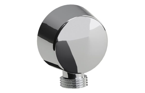 Abode Euphoria Circular Wall Outlet - Chrome