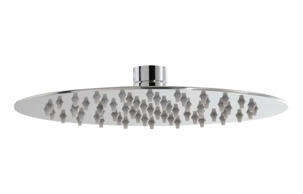 Abode Storm Slimline 200x200x3mm Circular Showerhead - St/Steel