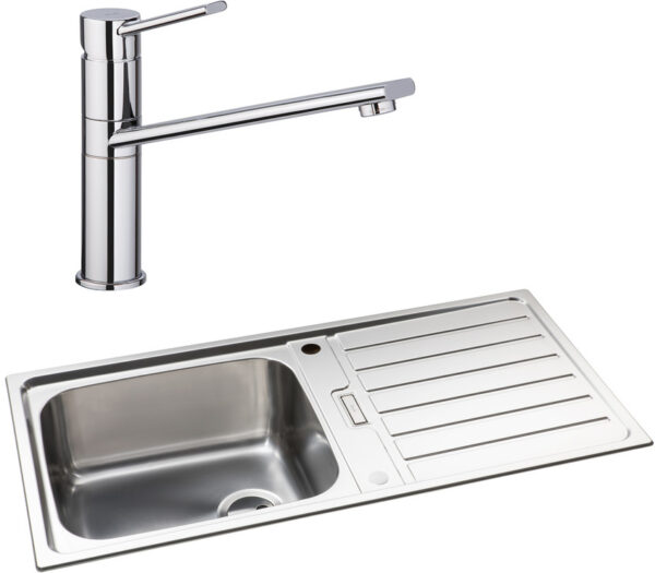Abode Neron 1B Inset St/Steel Sink & Specto Tap Pack