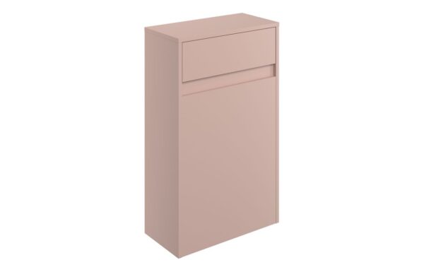 Novello Elarix 500mm Floor Standing Wc Unit - Matt Antique Rose