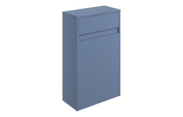 Novello Elarix 500mm Floor Standing Wc Unit - Matt Misty Blue