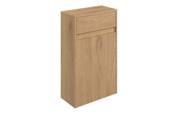 Novello Elarix 500mm Floor Standing Wc Unit - Seville Oak