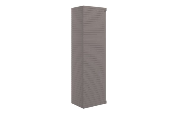 Novello Ulixa 350mm Wall Hung 1 Door Tall Unit - Matt Taupe