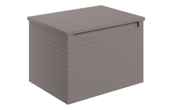 Novello Ulixa 610mm Wall Hung 1 Drawer Basin Unit & Worktop - Matt Taupe