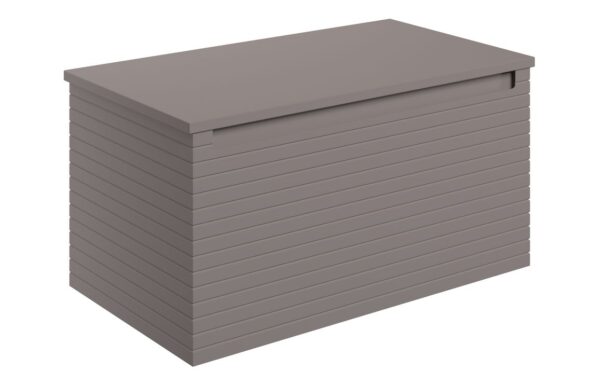 Novello Ulixa 810mm Wall Hung 1 Drawer Basin Unit & Worktop - Matt Taupe