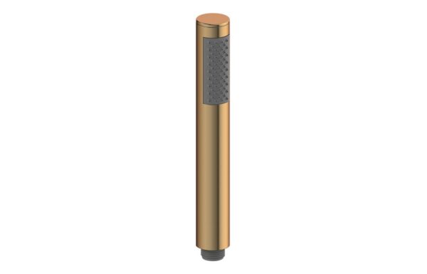Novello Belvra Round Handset - Brushed Bronze