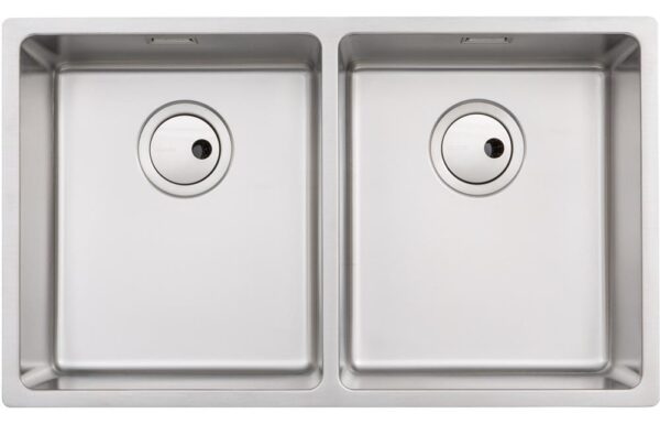 Abode Matrix R15 2B 700mm Undermount/Inset Sink - St/Steel