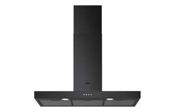 AEG DBX3951R 90cm Box Chimney Hood - Matt Black
