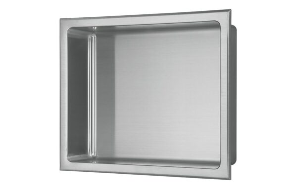 Novello 305 x 360mm Bathroom Niche - St/Steel
