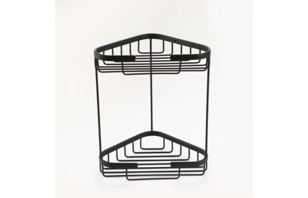 Novello Jorvex 2-Tier Storage Basket - Black