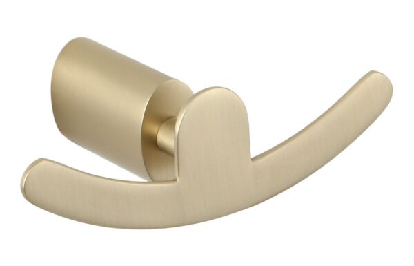 Novello Jorixa Robe Hook - Brushed Brass