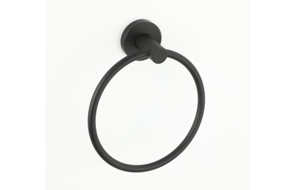 Novello Axorin Towel Ring - Black