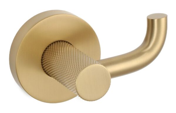 Novello Axorin Robe Hook - Brushed Brass
