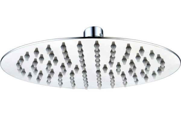 Novello Belvra 200mm Round Ultraslim Showerhead - Chrome