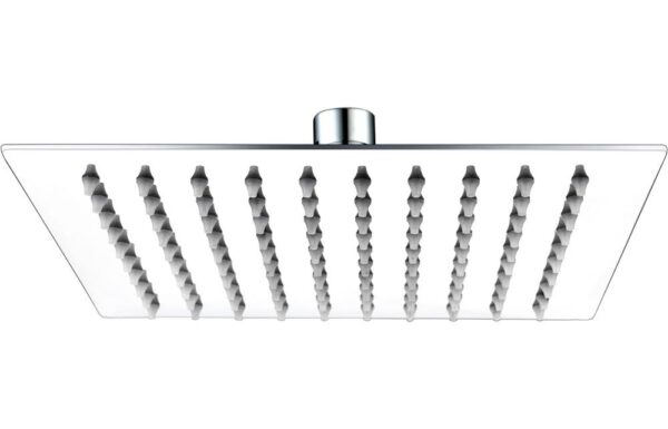 Novello Lavora 200mm Square Ultraslim Showerhead - Chrome