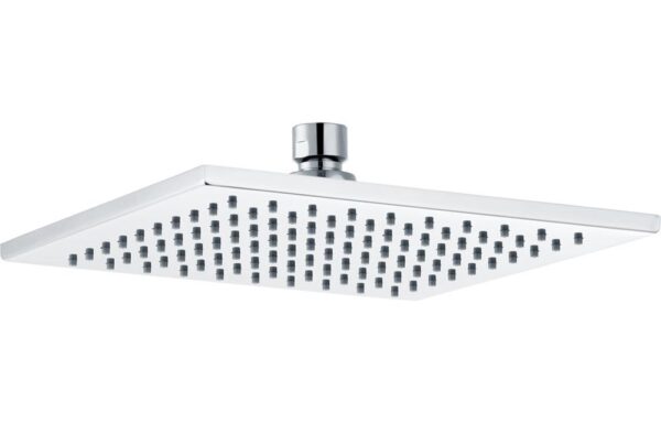Novello Lavora 200mm Square Showerhead - Chrome
