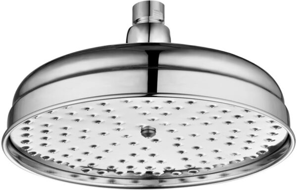 Novello Renvex 200mm Round Traditional Showerhead - Chrome