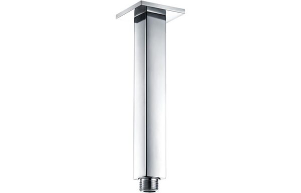 Novello Lavora 180mm Square Ceiling Arm - Chrome