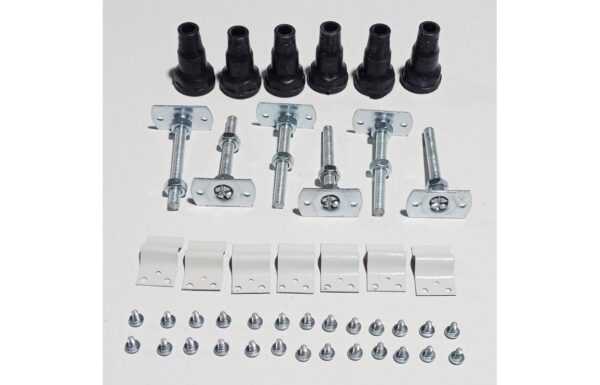 Novello Express 45mm Low Profile Square & Rectangular Riser Set - White