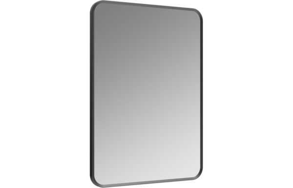 Novello Morvra 600 x 800mm Rectangle Mirror - Matt Black