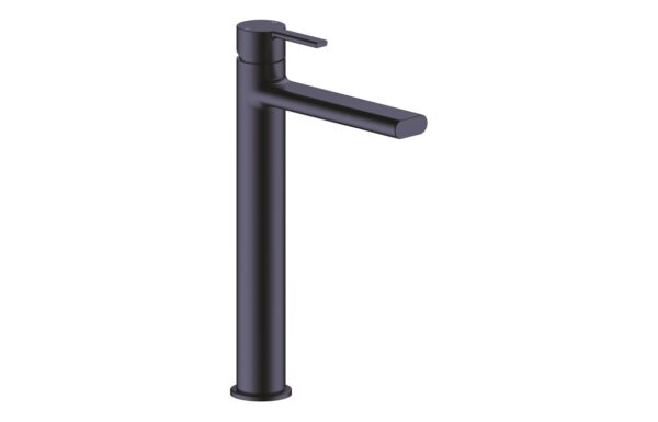 Novello Invara Tall Basin Mixer - Matt Black
