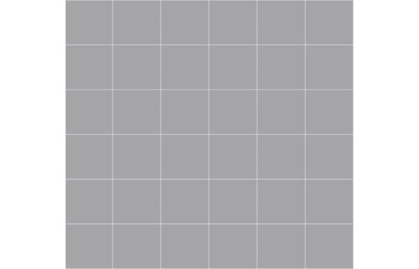 Fibo 10x10cm Square Tile 600x580mm Splashback - London (Pk/2)