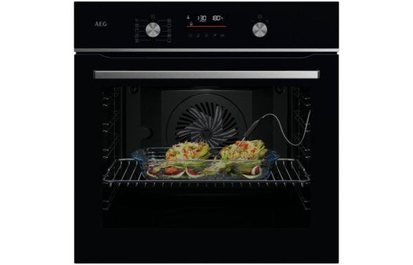 AEG GA5PB501AB Single Pyrolytic Oven w/Steam - Black