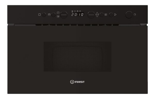 Indesit IM K12 BUK B/I 750W Microwave & Grill - Black
