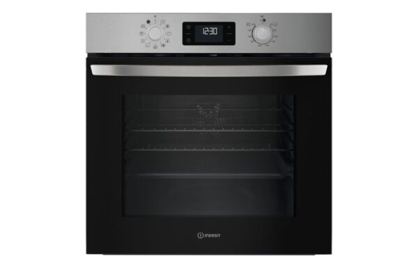 Indesit IO 258HU X UK Single Electric Oven - St/Steel