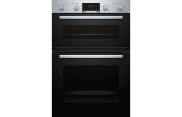 Bosch Series 2 MHA133BR0B B/I Double Electric Oven - Brushed Steel
