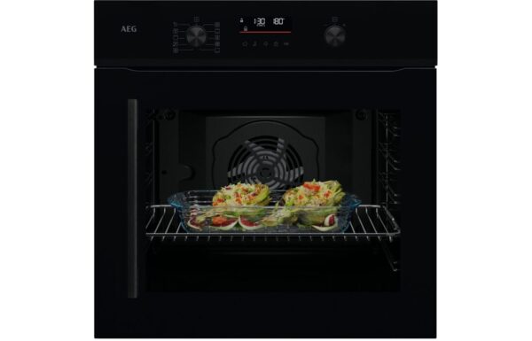 AEG NBU5P401RB Single Pyrolytic Oven (RHH) - Black