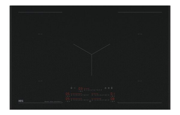 AEG NIK85M00AZ 80cm Flex Induction Hob - Matt Black