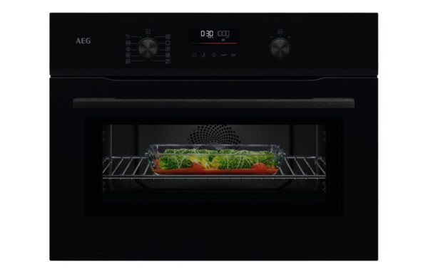 AEG NKK6N501B Compact Electric Oven - Black