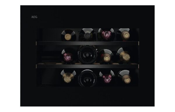 AEG NKW8P21KAB Semi Integrated 60cm Wine Cabinet - Black