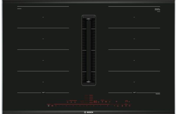 Bosch PXX875D67E 80cm Venting Induction Hob - Black