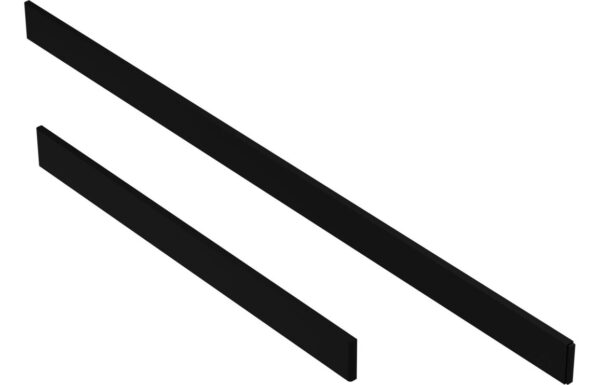 Poseidon Tray Riser Set For 40mm Low Profile Offset & Quadrant (800-900mm) - Matt Black