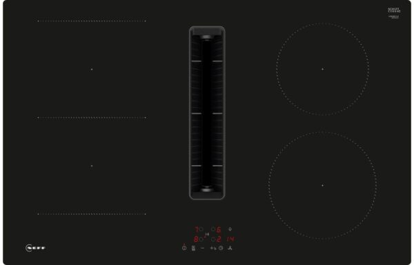 Neff N50 V58NBS1L0 80cm Venting Induction Hob - Black
