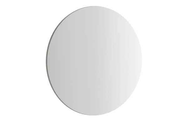 VitrA 595x595mm Round Mirror - Brushed Chrome