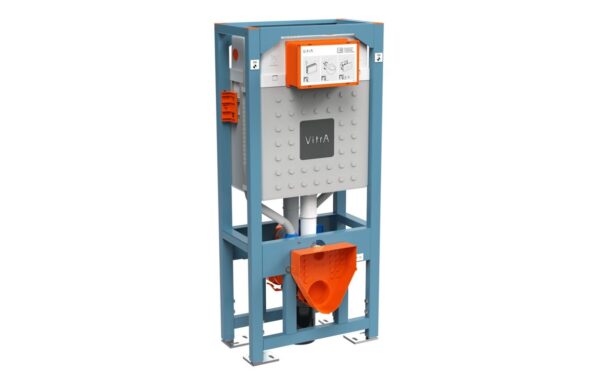 VitrA V-Fix Prime WH WC Frame & 12cm 3/6L Cistern (Double Fix & Electric Connection)