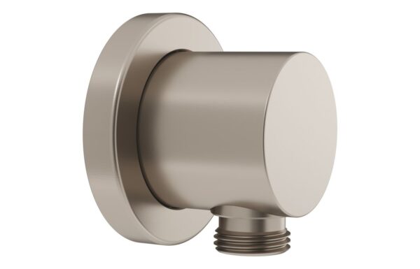 VitrA Wall Mounted Hand Shower Outlet - Brushed Nickel