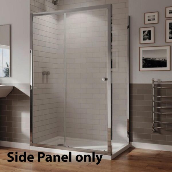 Coram GB 5 Side Panel 800mm Chrome