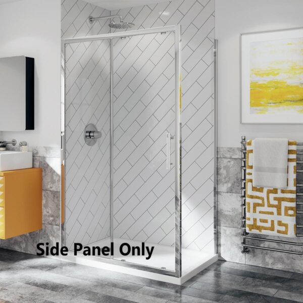 Coram Optima 6 Side Panel 700mm Chrome